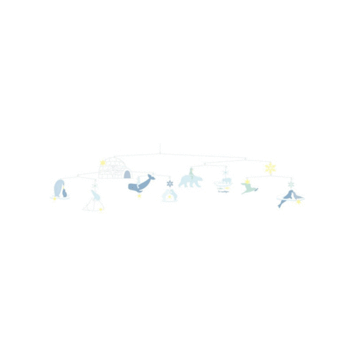 Polar bears enchanting mobile by Djeco