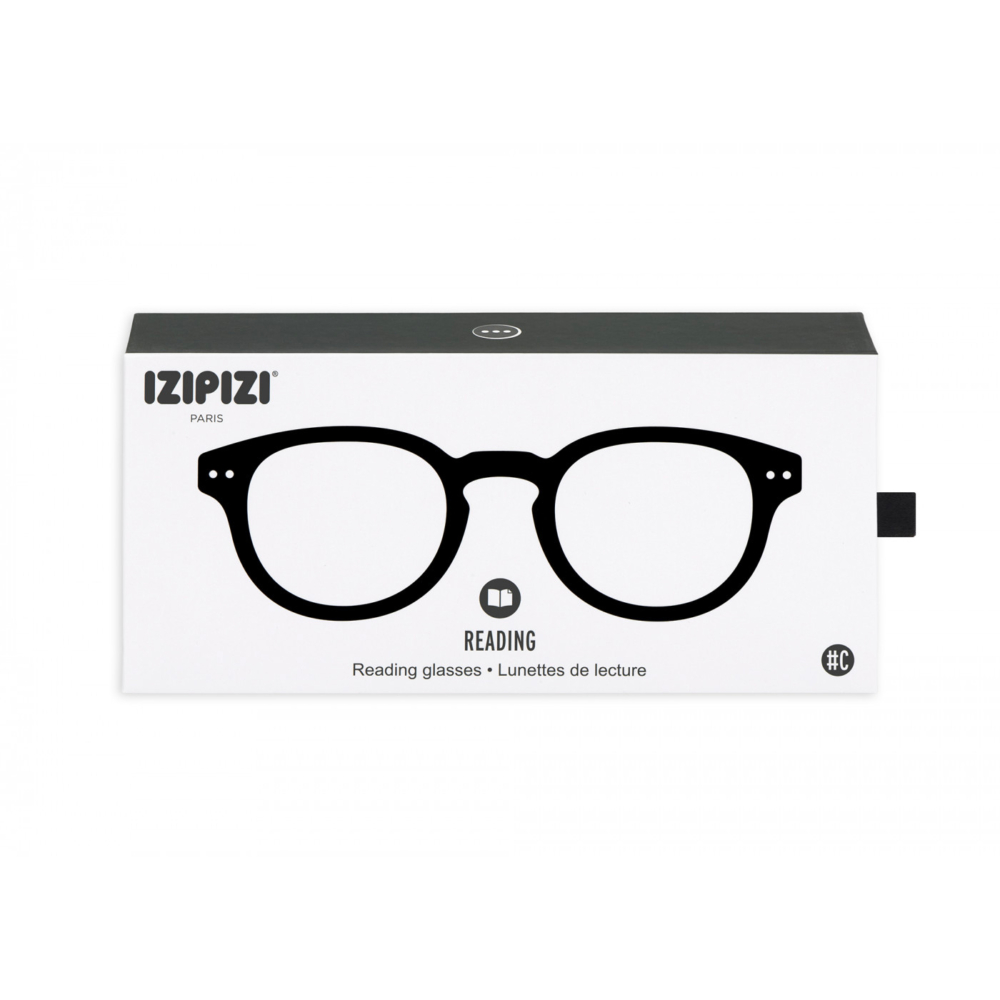 Black Fashion Reading Glasses Frame C - Image 6