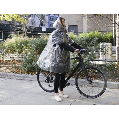 Emergency rain poncho by Kikkerland