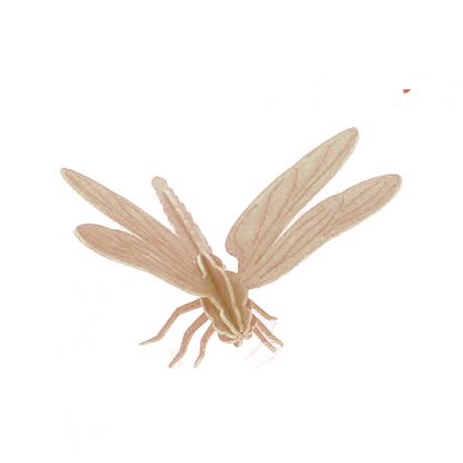 Wooden dragonfly natural by Lovi