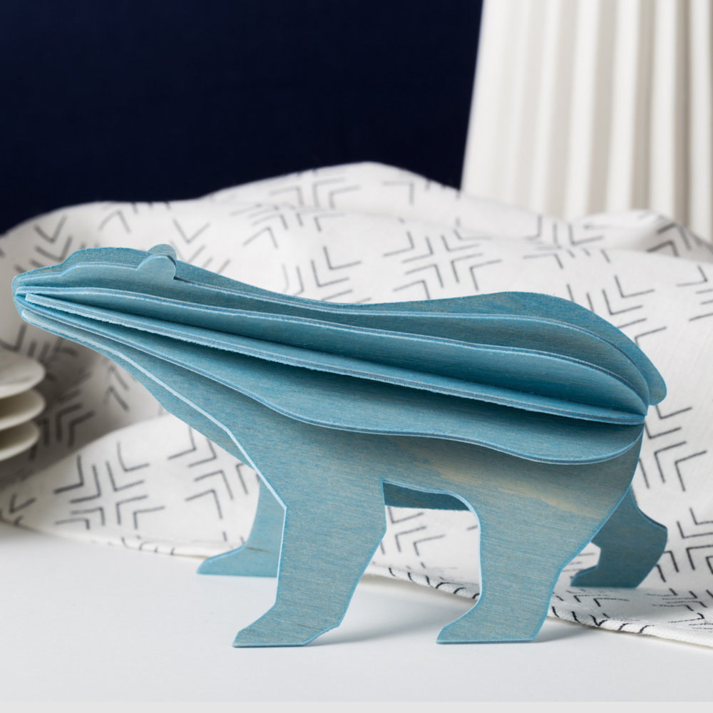 Polar bear blue lifestyle by Lovi
