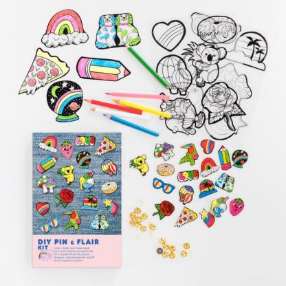 diy pin and flair kit by yellow owl workshop