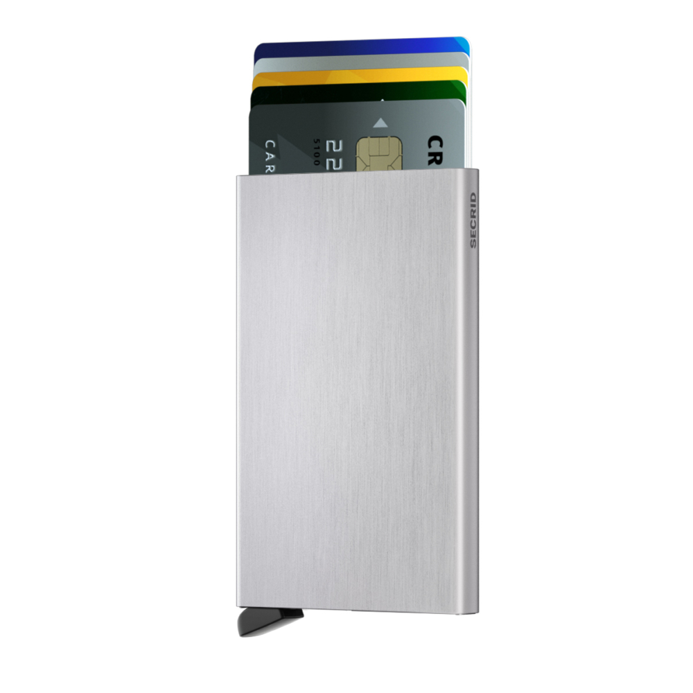 Secrid card protector brushed silver
