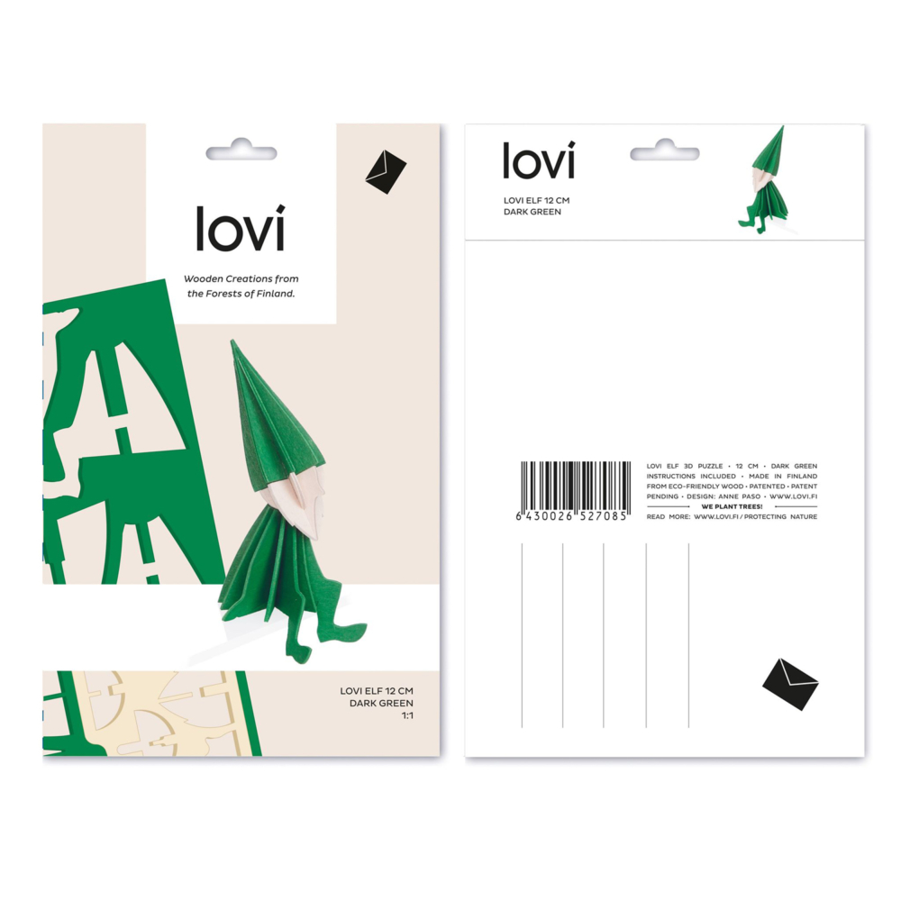 lovi elf dark green