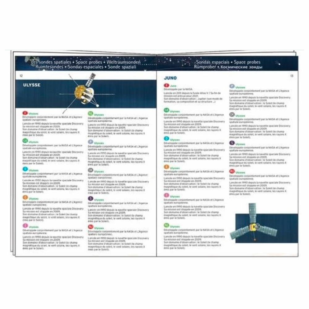 puzzle observation space booklet by djeco