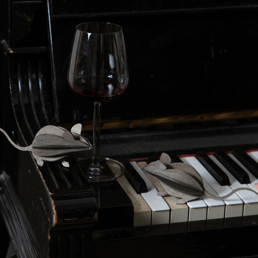 lovi grey mice on piano