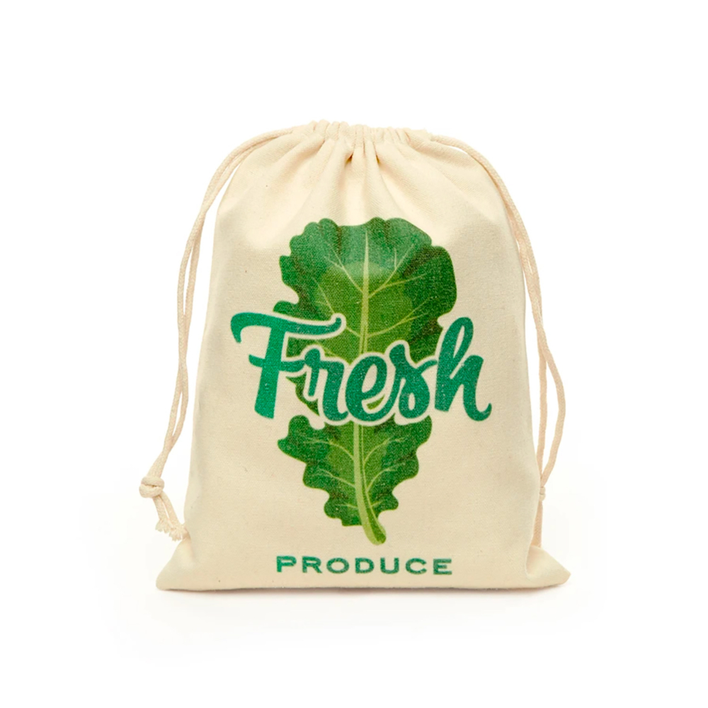 cotton mesh produce bags by kikkerland