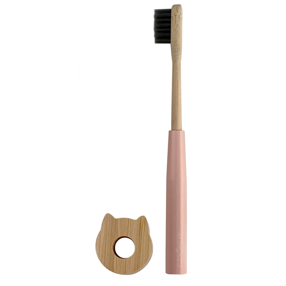 children toothbrush pink by cookut