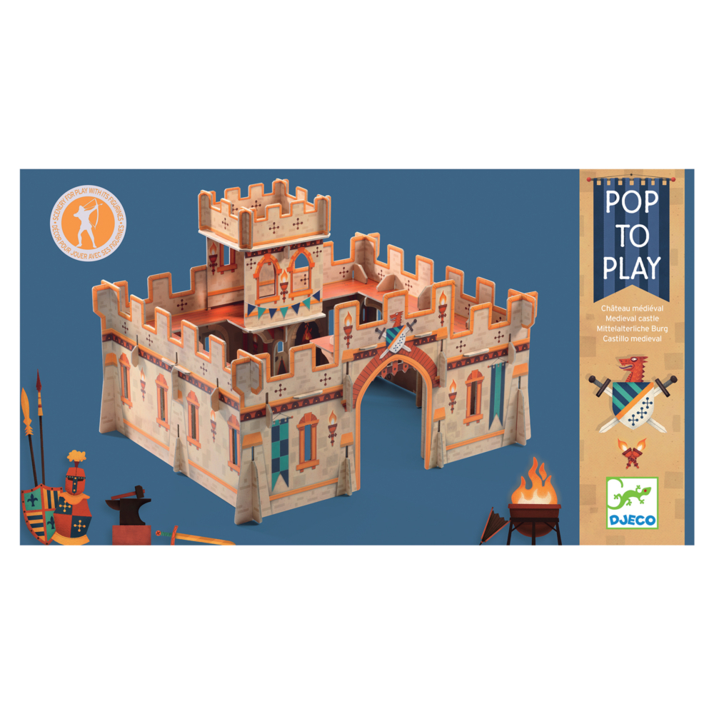 pop to play castle by Djeco