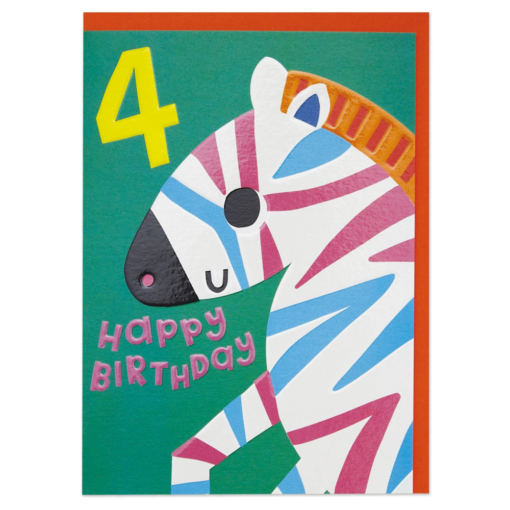 zebra age 4 by raspberry blossom