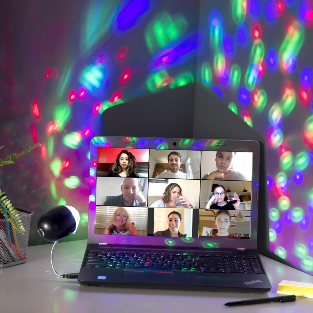 disco usb light by Kikkerland