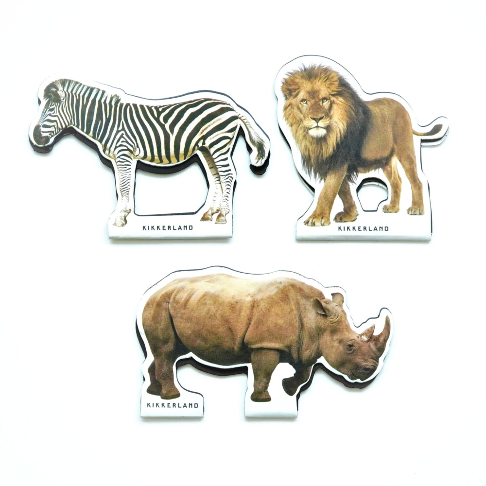endangered african mammals bookmarks by Kikkerland