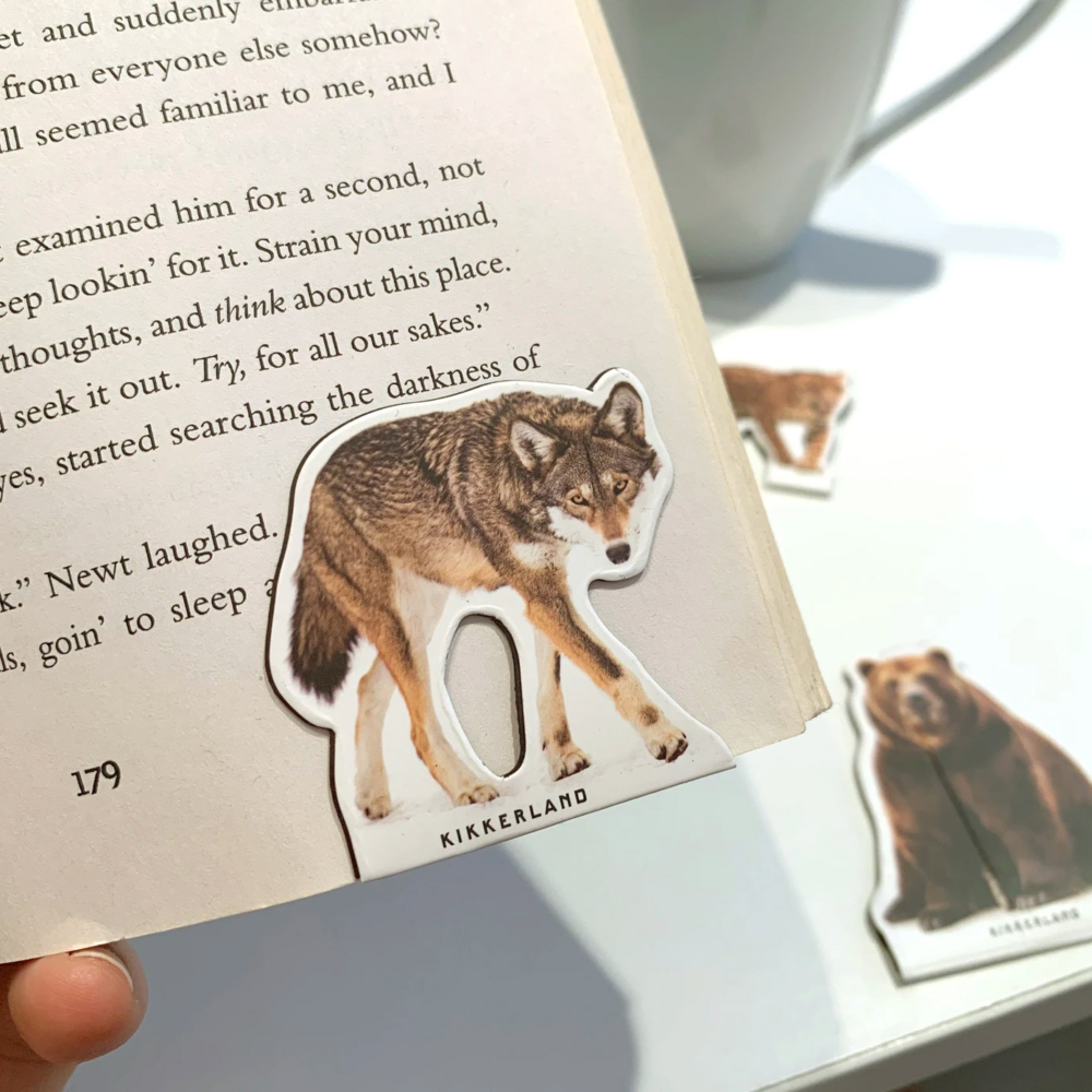endangered american mammals bookmarks by Kikkerland