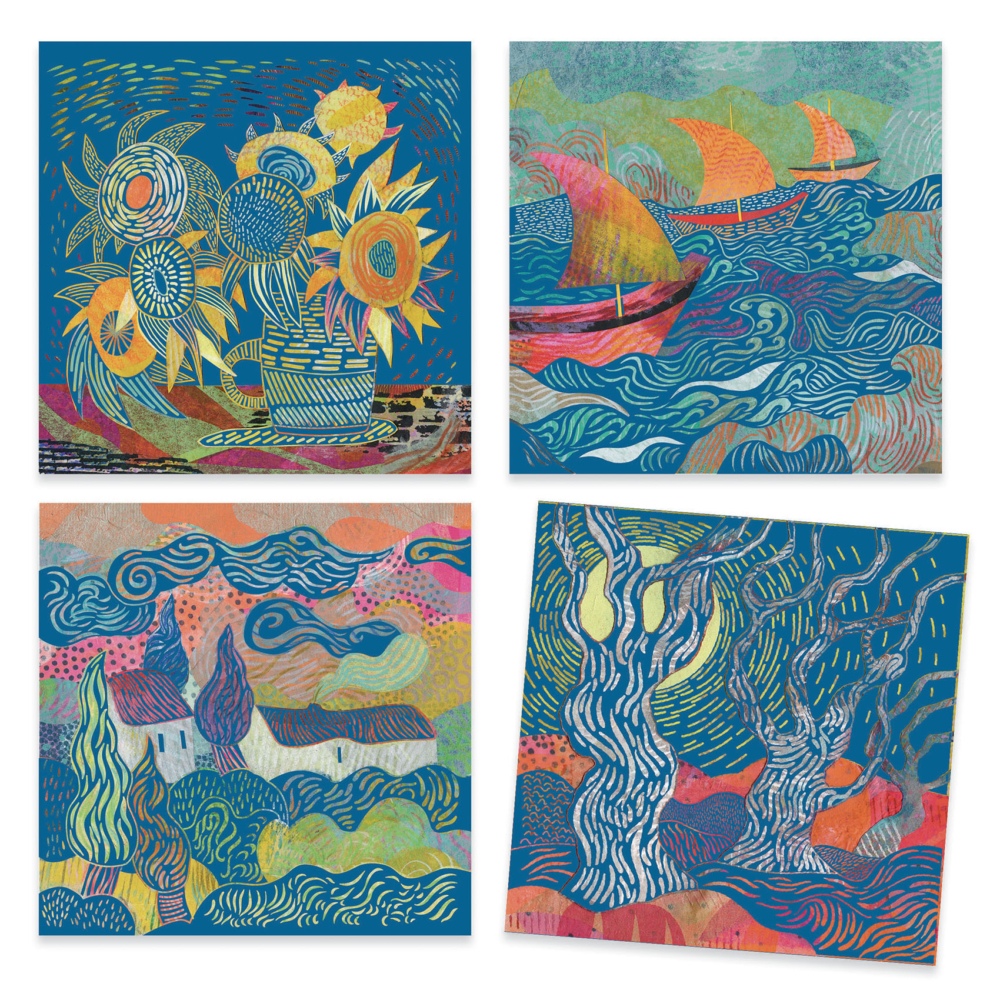 The South inspired by Vincent Van Gogh
