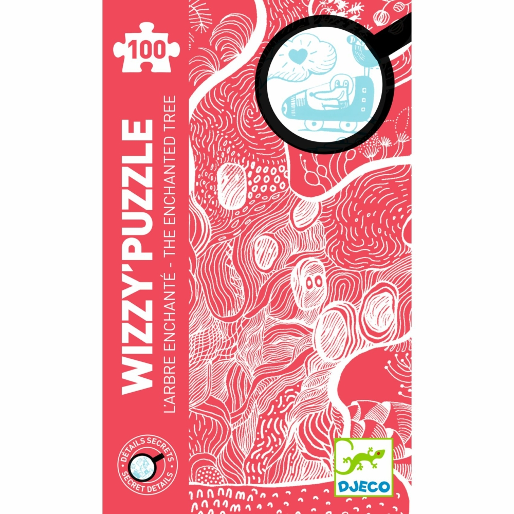 Wizzy puzzle enchanted tree 100 pieces by Djeco