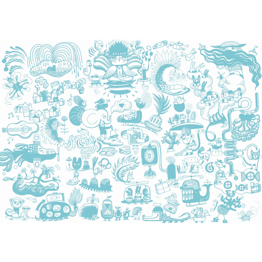 Wizzy puzzle enchanted tree 100 pieces by Djeco