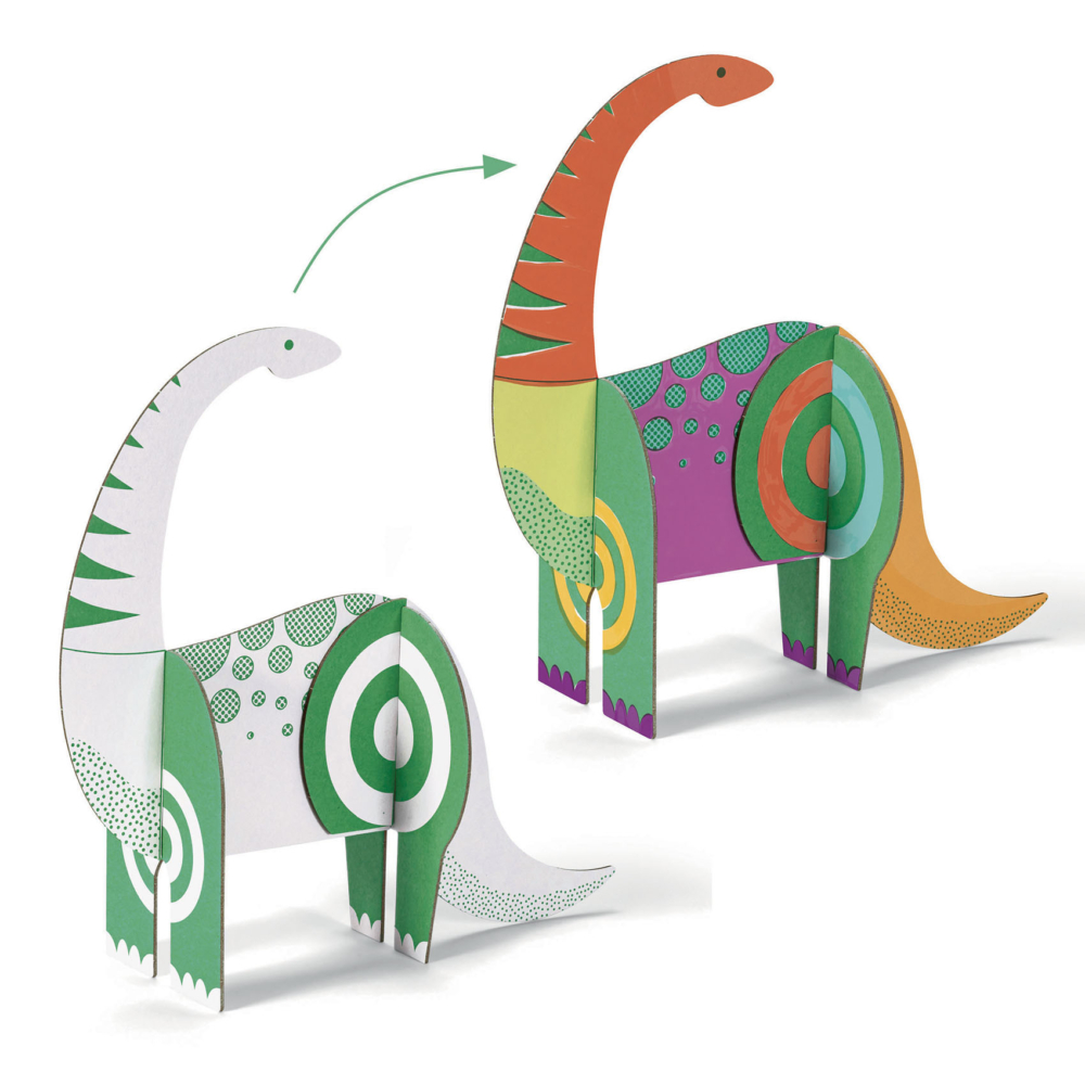 animals kit diy dinosaurs by djeco