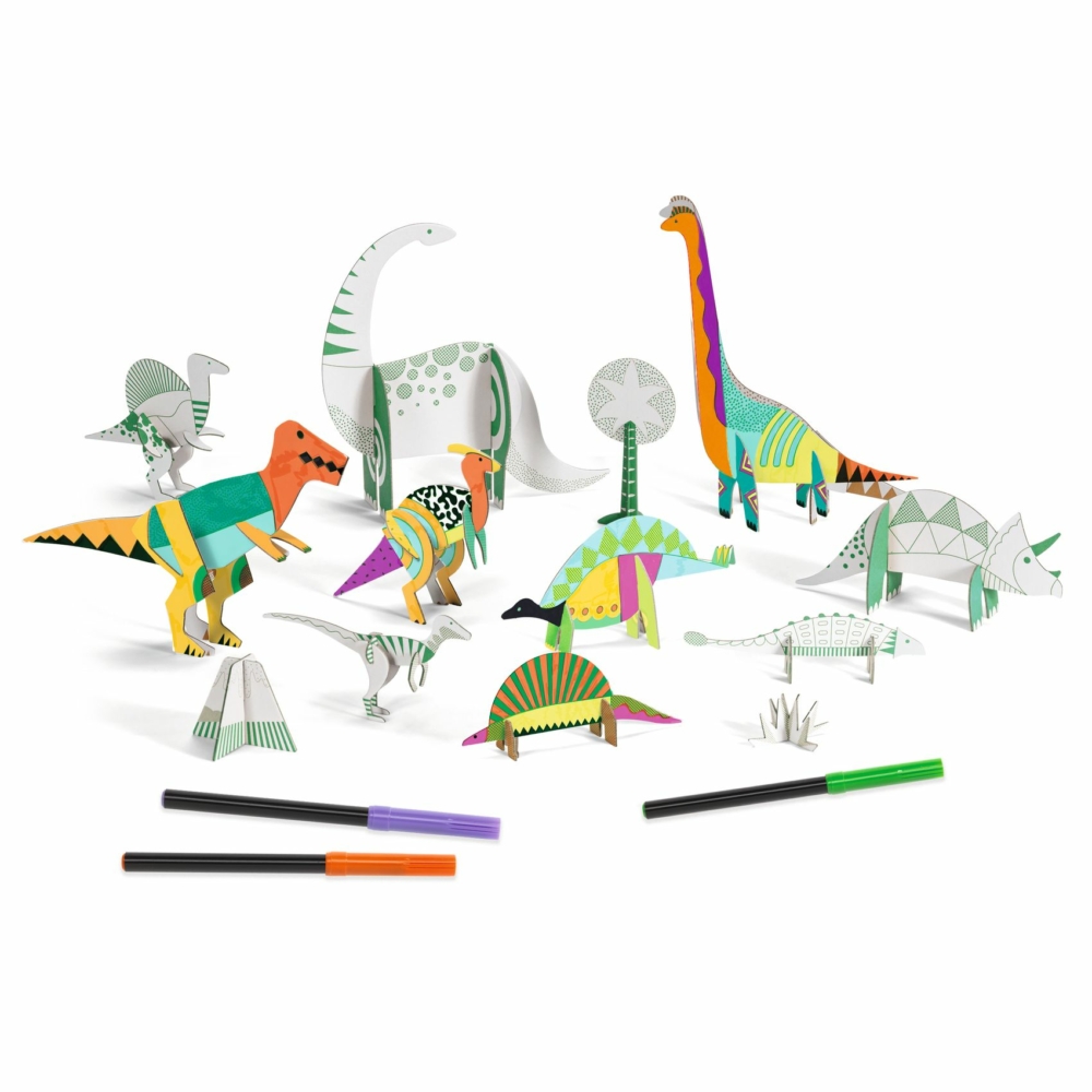 animals kit diy dinosaurs by djeco