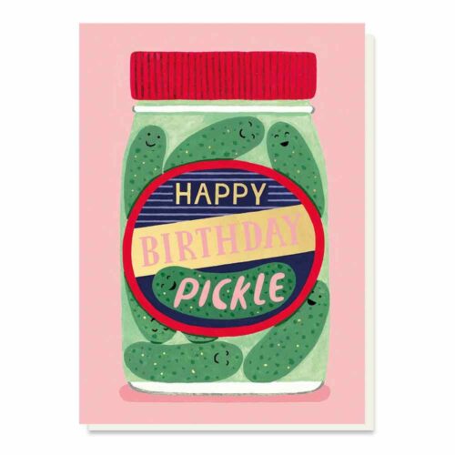 birthday pickles card by stormy knight