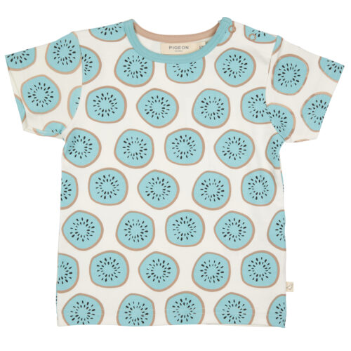 t-shirt kiwis by Pigeon Organics SS2024