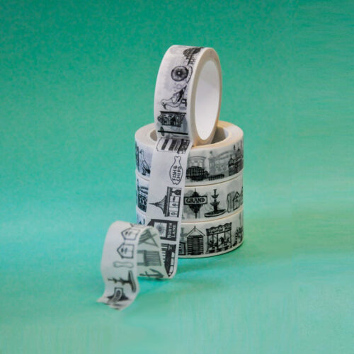 Brighton and Hove washi tape by Martha Mitchell Design