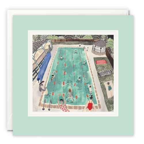 village lido card by james ellis
