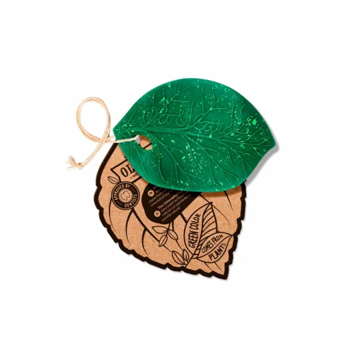 Chlorophyll leaf teether and sensory toy by oli and carol