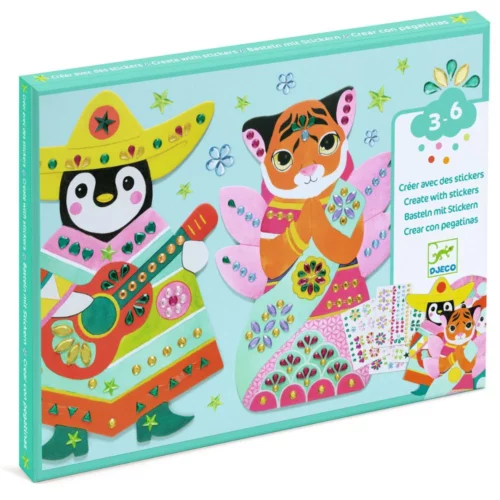 Djeco Create With Stickers Rhinestones DJ0091