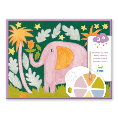 Djeco palette painting wild ones DJ09132