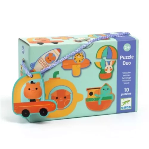 Djeco puzzle duo vehicles