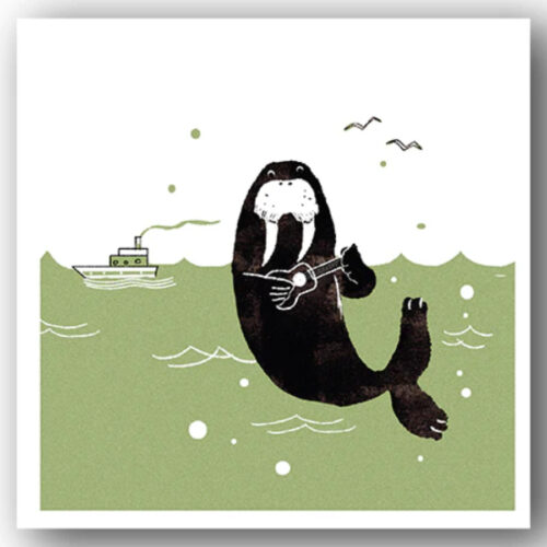 walrus card by nico card
